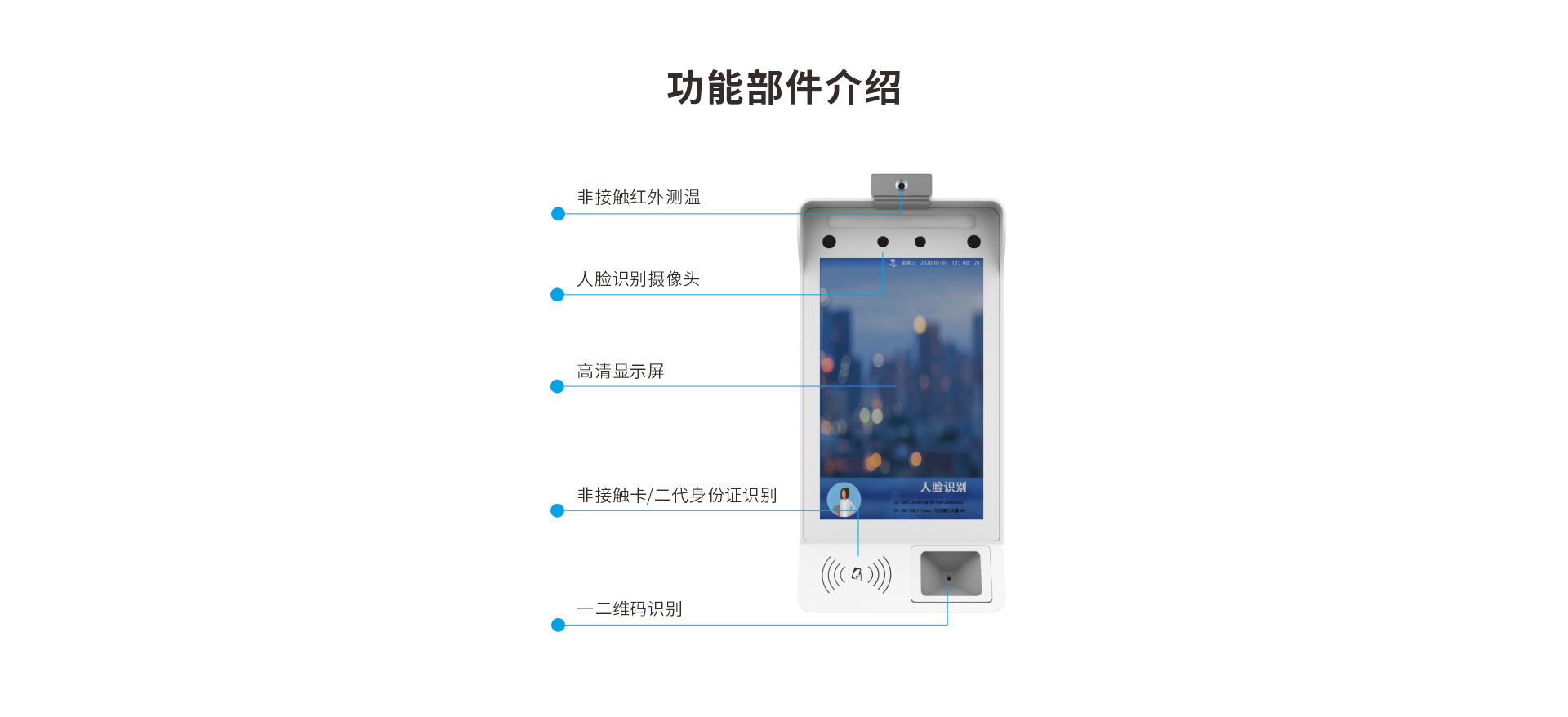 F10-R6人脸识别终端
